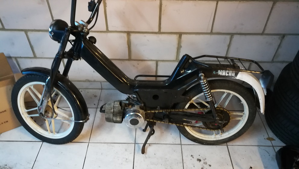 Die Maxi als ich sie bekommen habe