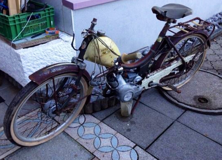 So traurig sah es aus als ich es in Herisau abholte.
