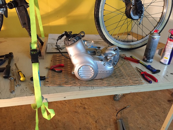 Motor fertig